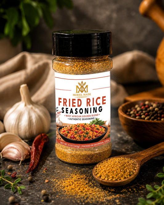 Muriel Made  Fried Rice Seasoning – West African Golden Blend