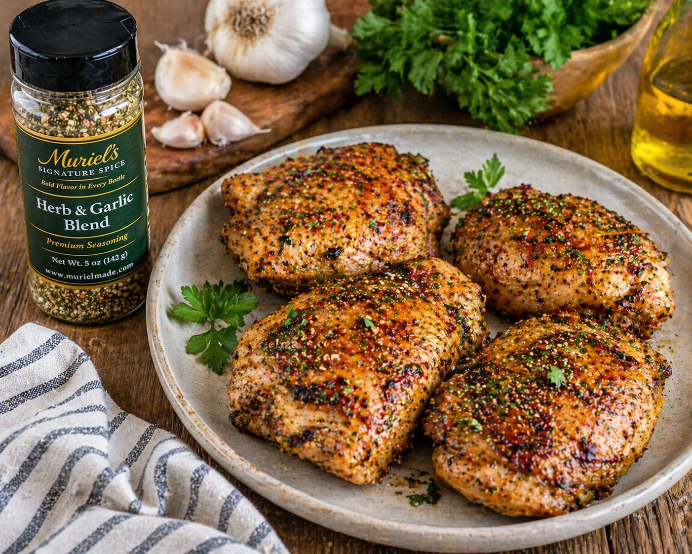 Muriel's Signature Herb & Garlic Blend